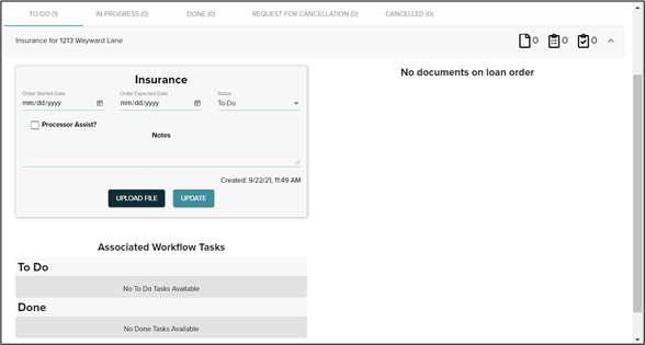 Sample of Expanded insurance order