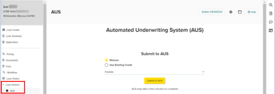 Left Navigation, AUS option