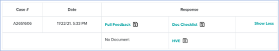 Show More to display the HVE option