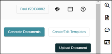 Generate Documents button